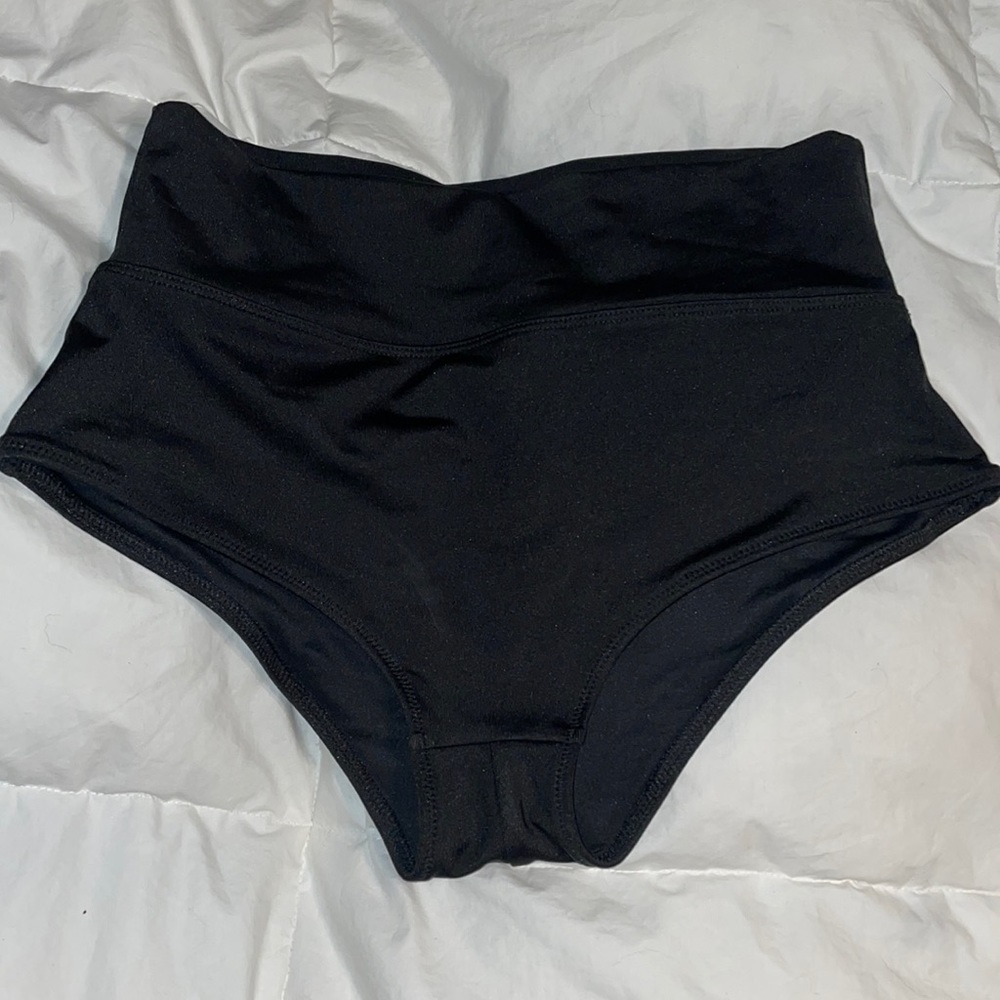 PINK High Waisted Bikini Bottom